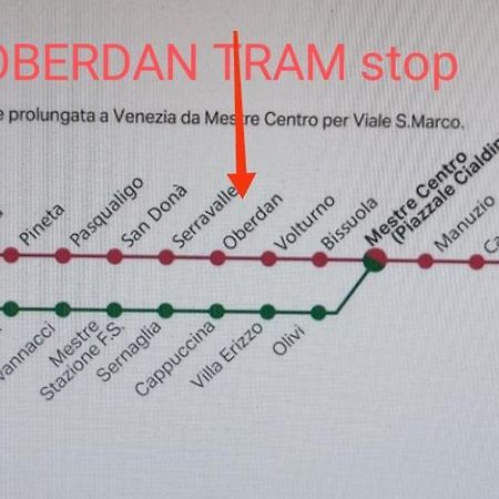 Sunshine30Mt Tram Ingresso Indipendente Wifi Venezia Free Park Apartment Exterior foto